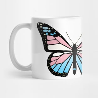 Trans Monarch Butterfly Mug